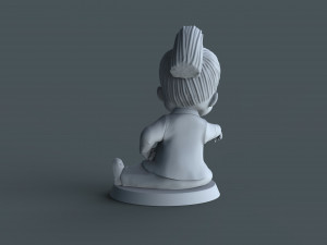 Boss Baby girl02 3d print model Modelo de Impressão 3D