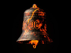 AC DC Hells Bells Modello di stampa 3D