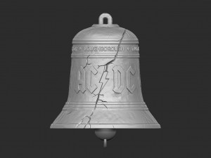 AC DC Hells Bells Modelo de impresión 3D