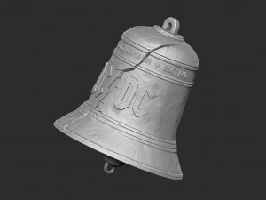 AC DC Hells Bells Modello di stampa 3D