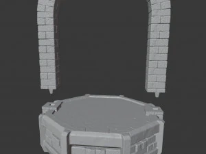 AC DC Hells Bells Legends of Rock whith base 3D print model 3D Print Model