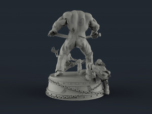 Five Finger Death Punch mascot 3D print model 3D Принт Модель