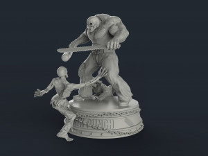 Five Finger Death Punch mascot 3D print model 3D Принт Модель