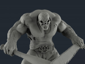 Five Finger Death Punch mascot 3D print model 3D Принт Модель