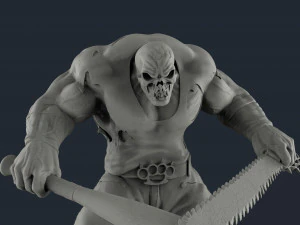 Five Finger Death Punch mascot 3D print model 3D Print Model
