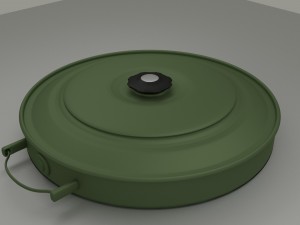 at - mine game ready Modelo 3D
