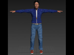 character quidam biped for 3dsmax 3D 模型