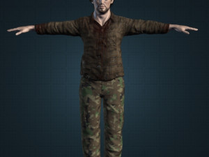 carlos biped Modèle 3D