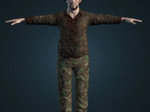 Carlos bípede Modelo 3D