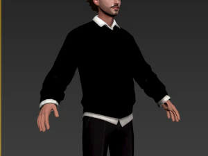 İki Ayaklı Karakter 3D Model