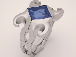 ring - the sea king 3D Model