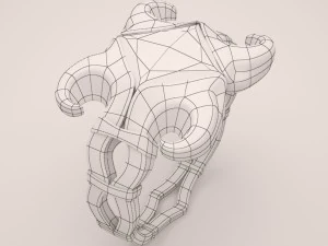 ring - the sea king 3D Model