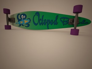 longboard 3D Model