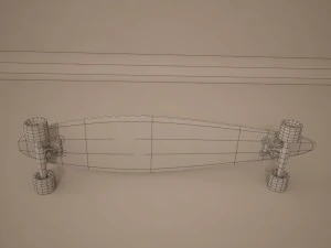 longboard 3D Model