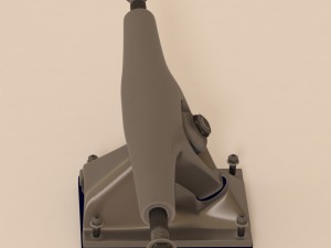 longboard suspension Model 3D
