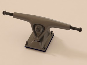 longboard suspension Model 3D