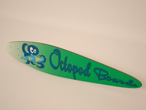 longboard deck 3Dモデル