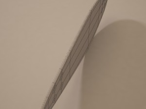 longboard deck 3D-Modell