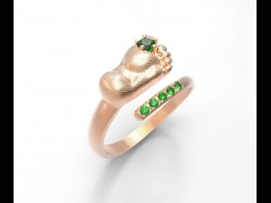 noga halkası 3D Baskı Modeli