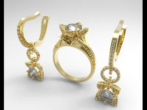 lotus ring 3D Print Model