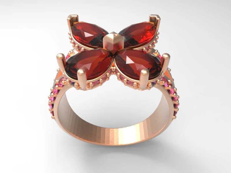 fly ring 3D Print Model .c4d .max .obj .3ds .fbx .stl .blend 