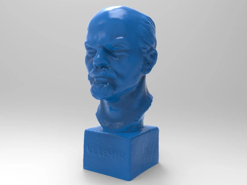 lenin sculptur 3D Print Model .c4d .max .obj .3ds .fbx .stl .blend