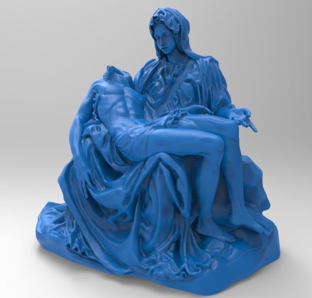 pietta da vinci Modelo de impresión 3D .c4d .max .obj .3ds .fbx .stl .blend 