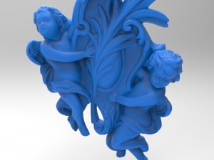 angel 3D Print Model