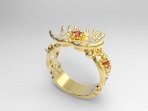 ring 03 3Dプリントモデル
