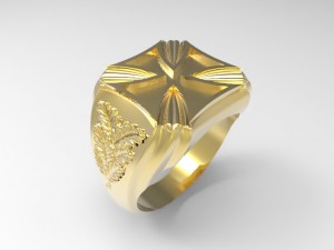 ring 04 Modello di stampa 3D