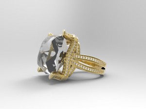 ring 116 3D Print Model