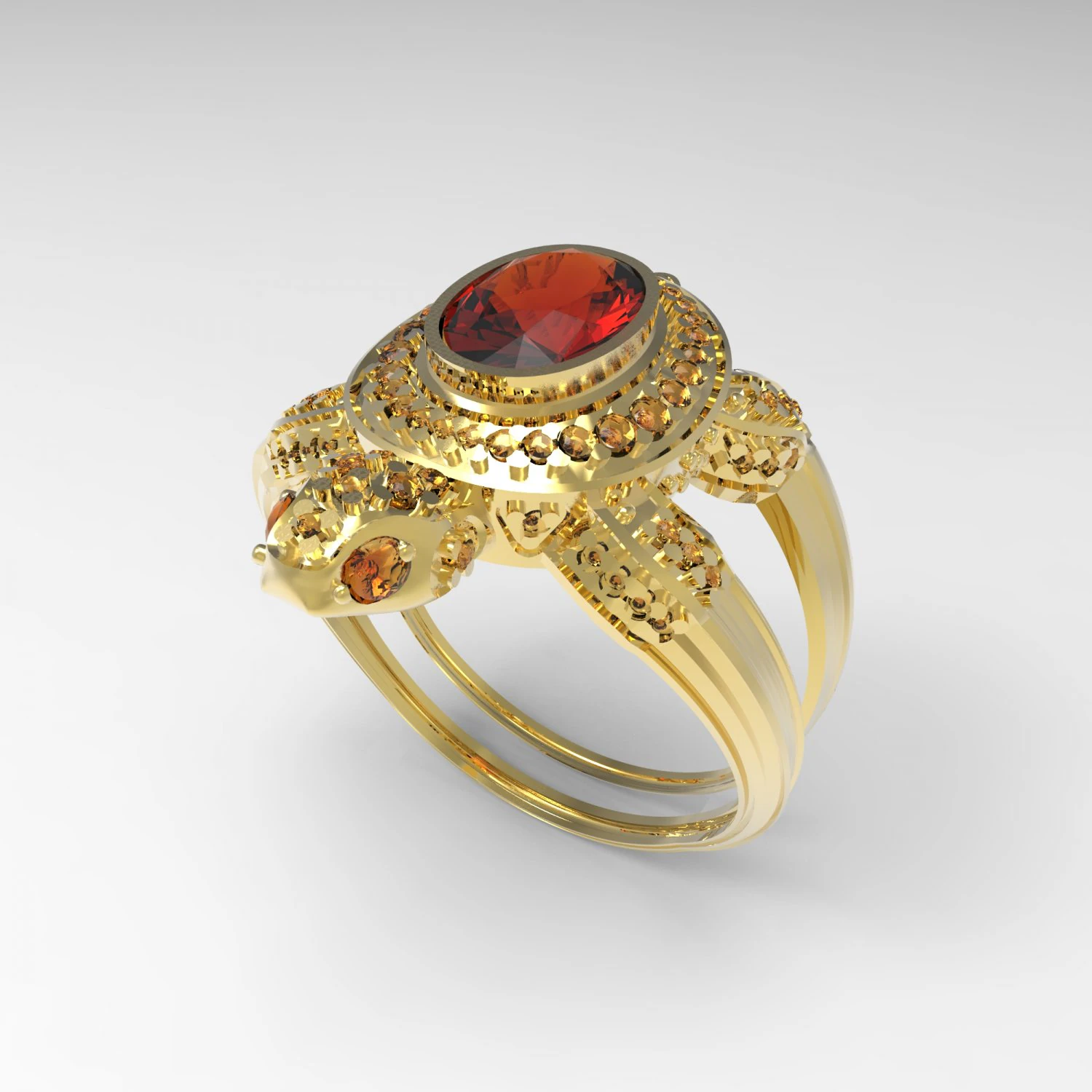 turtle ring turtle ring 3D Print Model .c4d .max .obj .3ds .fbx .stl .blend 