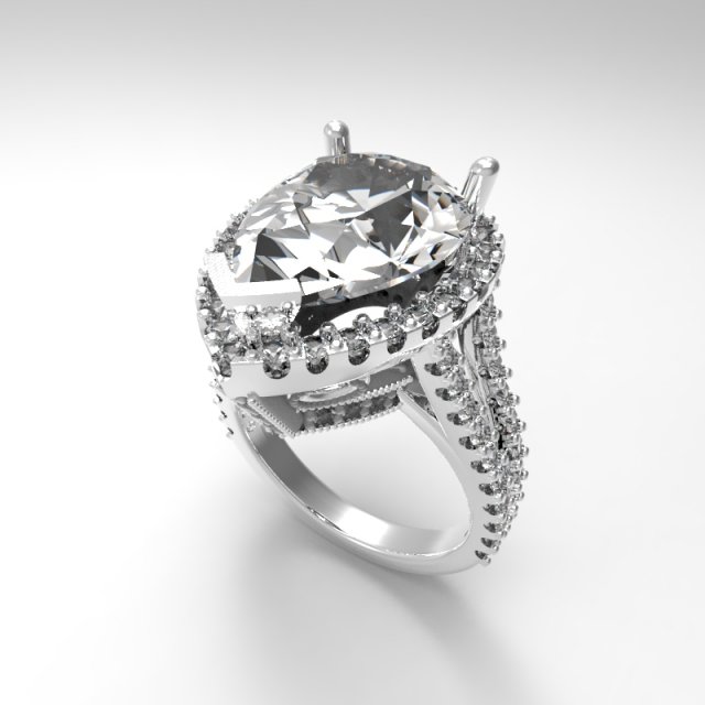 kaplyan big ring 3Dプリントモデル .c4d .max .obj .3ds .fbx .stl .blend 