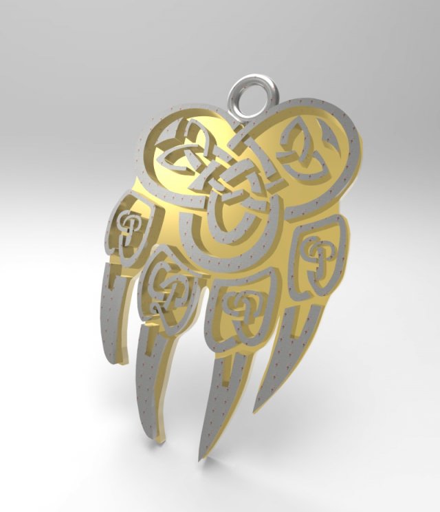 lion pand 0 3Dプリントモデル .c4d .max .obj .3ds .fbx .stl .blend