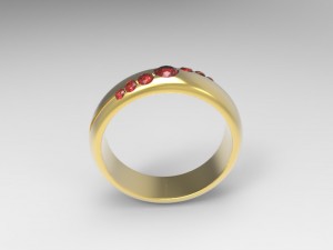 ring 111111 3D-Druckmodell