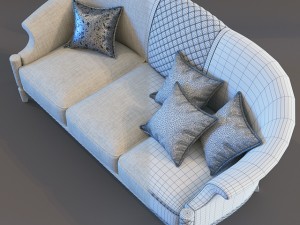 divan fabiano Modèle 3D