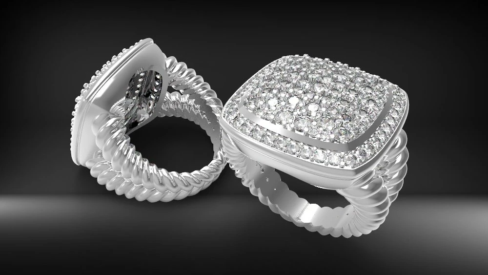 kanat ring 3D Print Model .c4d .max .obj .3ds .fbx .stl .blend 