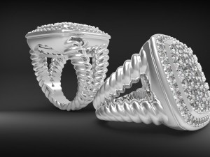 kanat ring 3D प्रिंट मॉडल