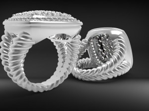 kanat ring 3D प्रिंट मॉडल