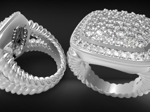 kanat ring 3D प्रिंट मॉडल