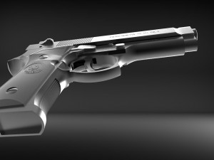 pistol 1 Modelo de Impressão 3D