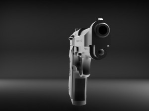pistol 1 Modelo de Impressão 3D