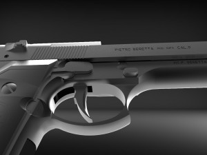 pistol 1 Modelo de Impressão 3D