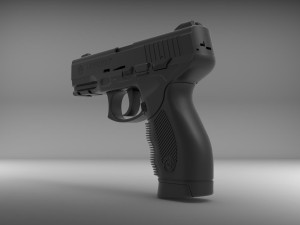 pistol 2 3D Baskı Modeli