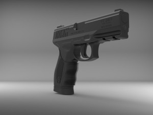 pistol 2 3D Baskı Modeli