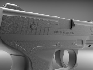 pistol 2 3D Baskı Modeli