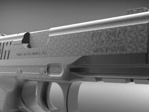 pistol 2 3D Print Model