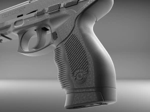 pistol 2 3D Print Model
