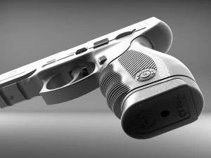 pistol 2 3D Print Model
