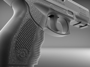 pistol 2 3D Baskı Modeli